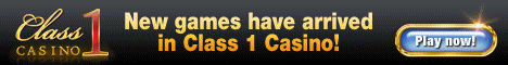Play the latest games at Class 1 Casino.