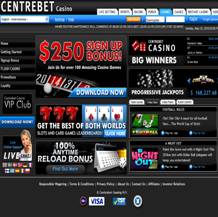 Centrebet Screenshot
