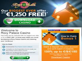 Roxy Palace Casino Screenshot