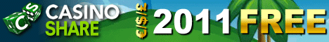 Play Video Poker at Casino Share Casino Share will give you $2011 Free to Play Video Poker to your hearts content!